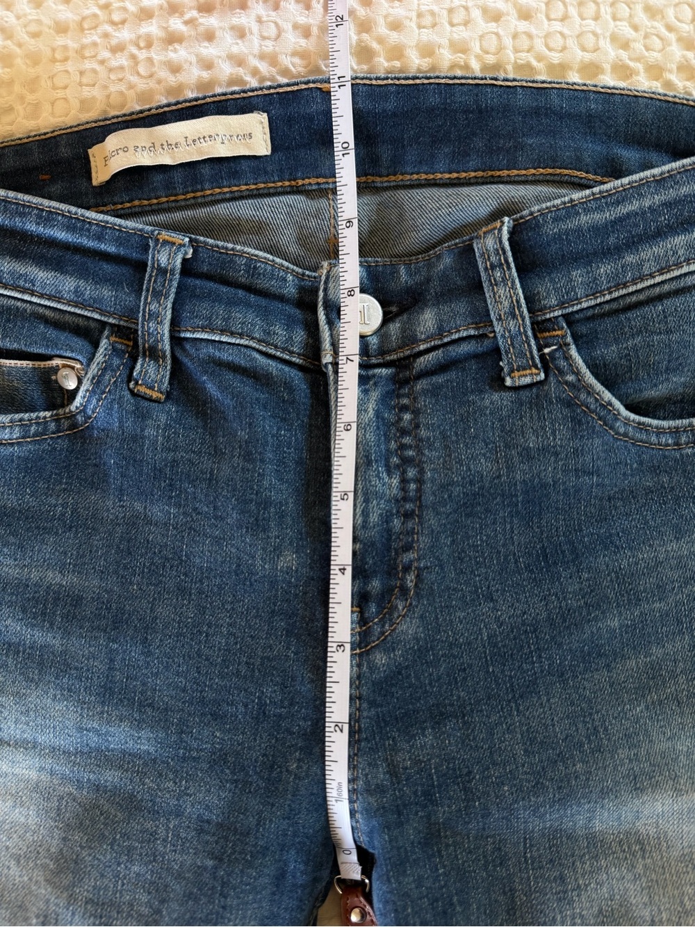 Pilcro and the Letterpress Jeans Anthropologie Size 27 - Picture 10 of 13